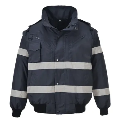 Obrázek produktu pro Portwest S435 Iona 4 v 1 Pilotní bunda Navy Velikost XL