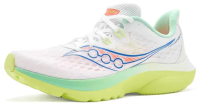Imagen del producto de Zapatillas de running Saucony Kinvara 16 para mujer, color blanco y amarillo neón, talla 39