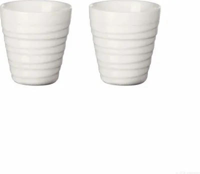 Produktbild von ASA 2er Set Thermobecher Espresso twisted, w d. 6,5 cm, h. 7 cm, 0,08 l., double-wall