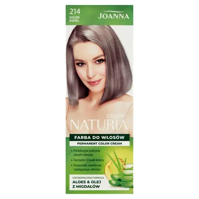 Obrázek produktu pro Barva na vlasy Joanna 214 - Trvalý efekt, profesionální odstín Hluboký Popel.