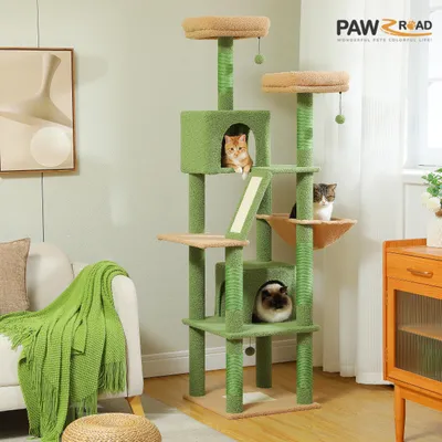 Produktbild von PAWZ Road großer Katzenbaum 180cm Multi-Level Katzenbaum