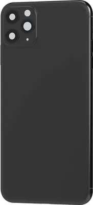 Produktbild von Clappio, Gehäuse für iPhone 11 Pro mit Akkudeckel, Dunkelgrau
