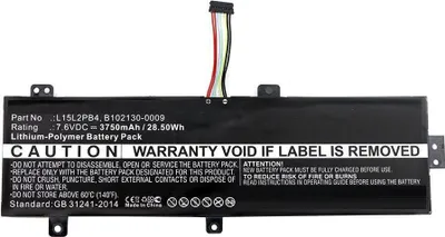 Produktbild von CoreParts MBXLE-BA0158, Akku, Lenovo, ideapad 310 15", 310 15" Touch, 310-15ISK, 310-15IKB, 310-15ABR 80ST0035GE, 310-15IKB(80TV00PWGE),...