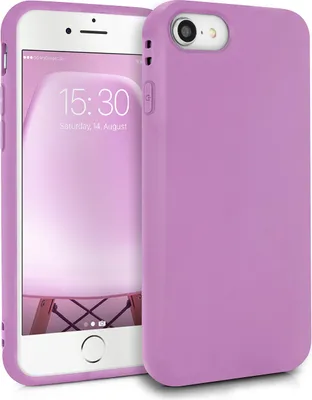 Produktbild von Hülle für Apple iPhone 7 | 8 | SE 2020 | 2022 - Handyhülle Cover aus Silikon in Rosa Lila
