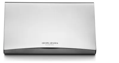 Zdjęcie produktu dla Georg Jensen KONNO CARD Halter Edelstahl, DARK GREY Kunststoff 3582070