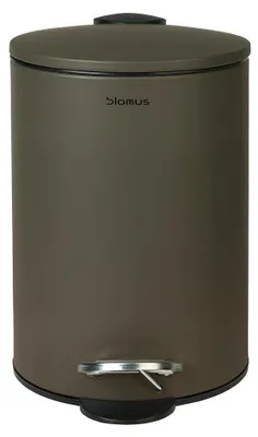 Obrázok produktu pre Blomus TUBO pedálový odpadkový kôš, odpadkový kôš, kôš na kozmetiku, oceľ, plast, Tarmac, 3 l, 69159