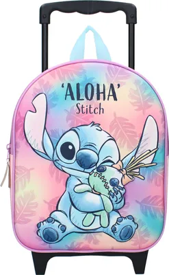Produktbild von Vadobag Rucksack 3D Stitch auch als Trolley ziehbar Pink One Size