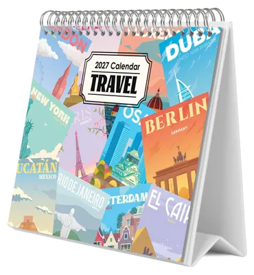 Produktbild von Grupo Erik Reisen Tischkalender 2027 Kalender Familienkalender Geschenke