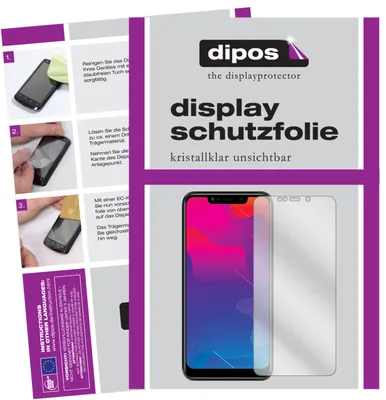 Produktbild von 2x Schutzfolie für Panasonic Eluga Z1 klar Displayschutzfolie Display Schutz