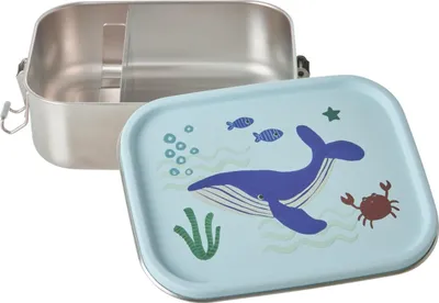 Produktbild von Rice Lunchbox aus Metall - Blue Ocean Print