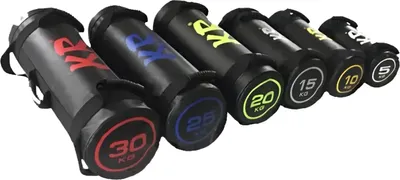 Produktbild von Gewichtssack 5-30kg, Workout Sandsack, unbefüllt, strapazierfähig und belastbar, rutschfeste und breite Griffe