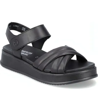 Produktbild von Rieker Damen Klassische Sandalen W0801-00 Farbe: Schwarz Größe: 36
