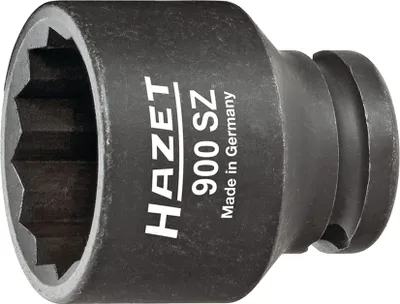 Immagine prodotto di HAZET punta per cacciavite a percussione e a macchina (doppio esagono) 900SZ-24 cava quadrata 12,5 mm (1/2 poll.) profilo di trazione doppio esagono esterno 24