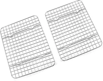 Produktbild von Edelstahl Backgitter, 24,8cm, Rechteck, Grillen, Backen, Kühlung