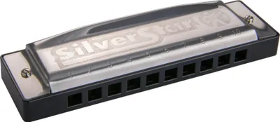 Obrázek produktu pro Hohner Silver Star C-Richter Diatonická ústní harmonika