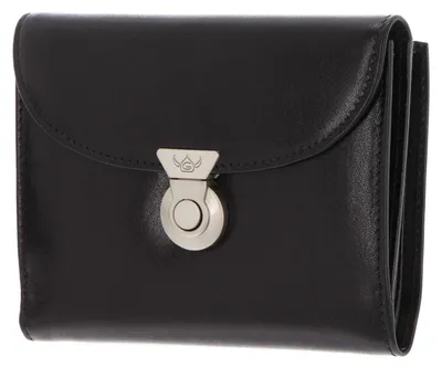Productafbeelding van Golden Head Leer portemonnee Colorado RFID Protect Schlossbörse 1150 Schwarz zwart