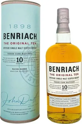 Immagine prodotto di Il BenRiach 10 anni in tubo regalo Single Malt Scotch Whisky | 43 % vol | 0,7 l
