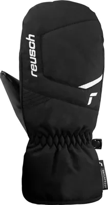 Zdjęcie produktu dla Rękawiczki Reusch Bennet R-TEX® XT Junior Mitten z funkcją wodoodporną i oddychającą 7701 czarny/biały 4.5