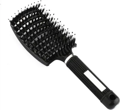 Produktbild von CHPN - Haarbürste - Haarbürste - Bürste - Bürste - Schwarz - Haarbürste - Haarkämmen - Haarstyling - Kunststoff