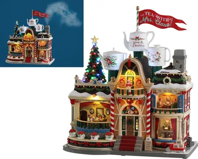 Productafbeelding van Tea With Mrs. Claus With 4.5V Adaptor Kersthuisje LEMAX
