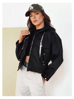 Image de Veste pour femme DSTREET FERTI, modèle TY4304, couleur noire, taille L