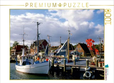 Produktbild von Calvendo Fischhafen Maasholm, Ostsee 1000 Teile Puzzle quer 640x480mm, Reupert Lothar; 7337639