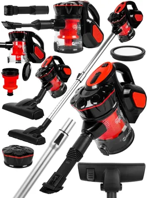 Produktbild von MalTec Handstaubsauger 5in1 600W Zyklon Staubsauger 5in1 Beutellos für Autos Zuhause Camping