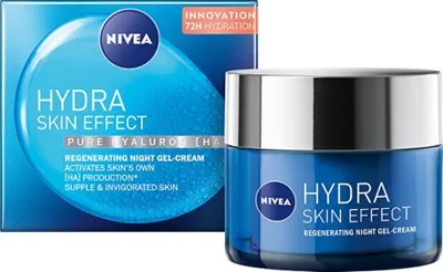 Obrázek produktu pro Regenerační Noční Gel-Krém Nivea Hydra Skin Effect, 50 ml