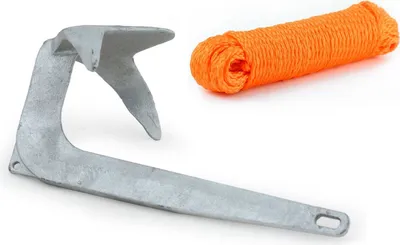 Produktbild von Ankjer-Set Bruce Anker 5 kg + Leine 30 m Ø 8 mm