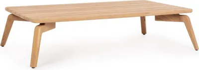 Couchtisch Tamires 120 x 70 x 30 cm Teakholz Natur_Natur24