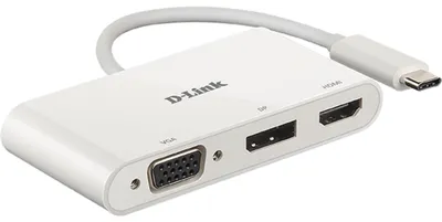 Obrázek produktu pro D-Link Dubv310 3In1 Usb-C Videoadapter