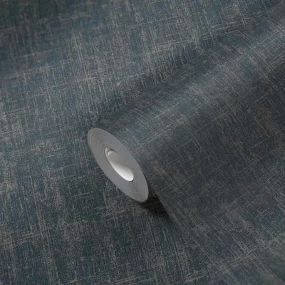 Produktbild von A.S. Creation Geo Effect | 385962 | Vliestapete Einfarbig | 0.53 m x 10.05 m | Schwarz