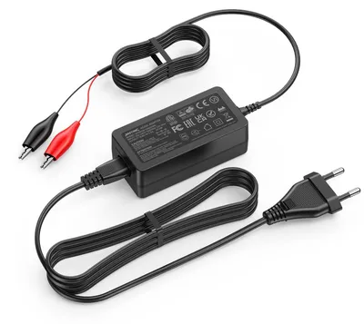 Zdjęcie produktu dla Ładowarka do akumulatorów LiFePO4, 14,6 V, 2000 mA - do akumulatorów LiFePO4 12 V