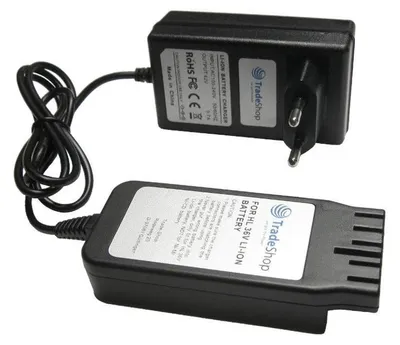 Productafbeelding van Acculader voor Li-Ion accu's met 36 V en overbelastingsbeveiliging