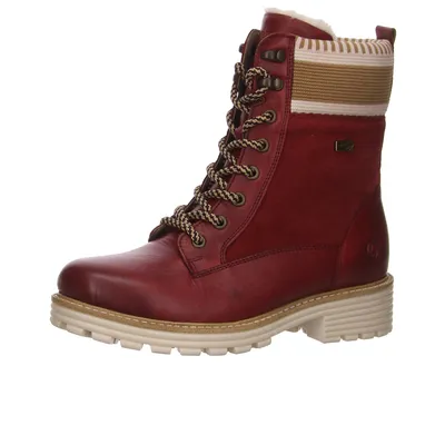 Produktbild von Remonte Schnür-,Zug-u.Schnallenstiefel in rot, Gr. 42