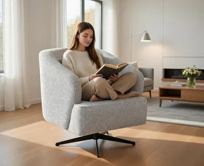 Obrázok produktu pre Moderné kreslo s pohodlným čalúnením pre váš domov
