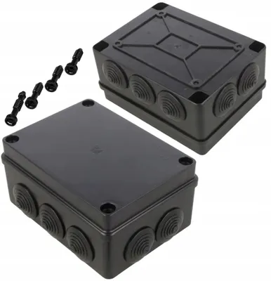 Produktbild von Pawbol S-Box 306C Abzweigdose Aufputz 150x110x70 mm IP65 Schwarz