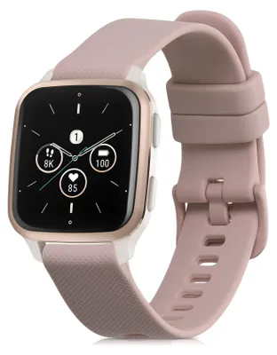 Produktbild von kwmobile Silikon Uhrenarmband für Garmin Venu Sq 2 Music / Sq 2 / Vivoactive 6 / Vivoactive 5 Armband - Ersatzarmband für Fitnesstracker -