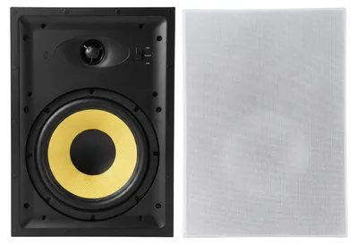 Produktbild von VEVOR Einbaulautsprecher 203,2 mm 1 Paar mit Lackierbarer Abdeckung, Rechteckiger 2-Wege-Lautsprecher mit HiFi-Klang und 200 W Spitzenleistung, Lautsprecher für Bad Küche und Überdachte Veranden