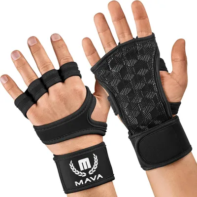 Produktbild von Famanu Trainingshandschuhe mit Handgelenkstütze - Schwarz