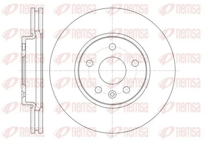 Produktbild von 2x REMSA Bremsscheibe 61313.10 vorne für OPEL Astra J Sports Tourer (P10) 276mm
