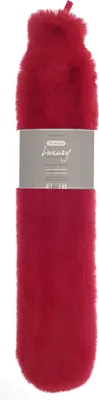 Produktbild von Ribbon - Wärmflasche und Deckel "Super Luxury", Lang RW10406 (Einheitsgröße) (Scharlachrot)