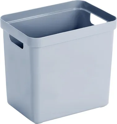 Produktbild von Sunware 09500682, Ablageschale, Blau, Rechteckig, Kunststoff, Einfarbig, 25 l