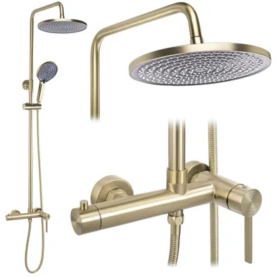 Obrázok produktu pre Rea Sprchový Set Foster Brush Gold