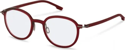 Immagine prodotto di Rodenstock R5368 Rosso scuro/Grigio scuro 48/22/140 Occhiali da donna