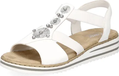 Produktbild von Rieker Damen Sandalen, weiß(weiss), Gr. 36