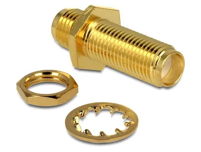 Produktbild von Delock Adapter SMA Buchse > SMA Buchse