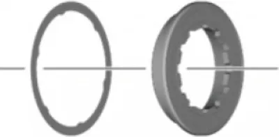 Produktbild von SHIMANO Verschlussring CS-LG600-11 - 600-11
