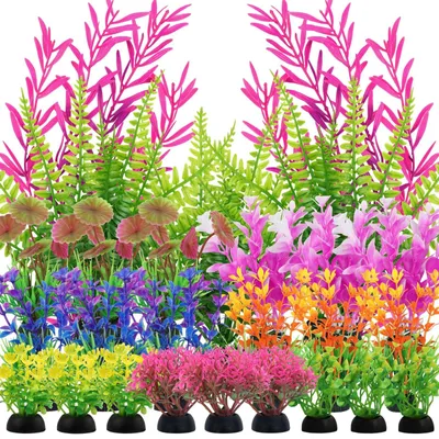Immagine prodotto di Set di 25 piante artificiali per la decorazione di acquari