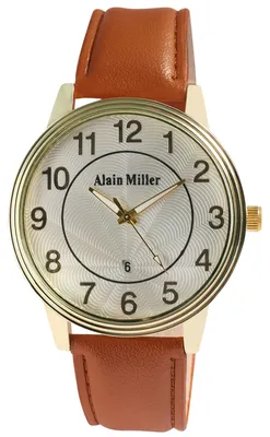 Produktbild von Herrenuhr Kunstleder AM0004 Datumsanzeige